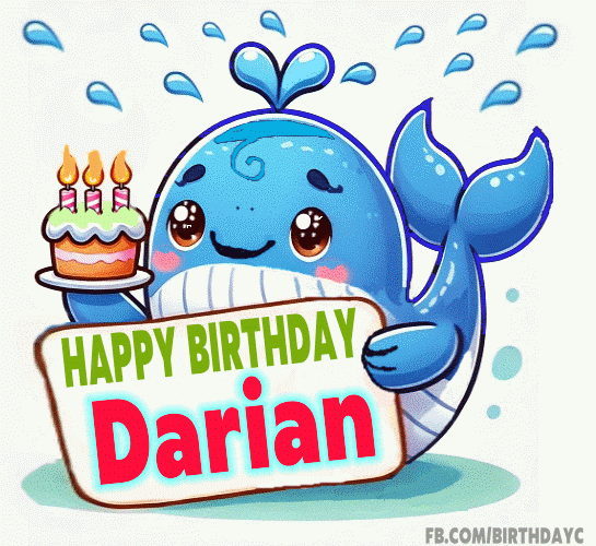Happy Birthday Darian gif