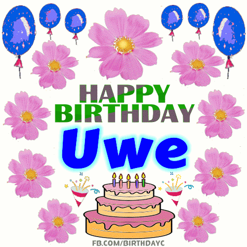 happy birthday Uwe gif