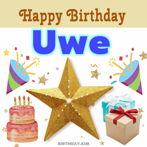 happy birthday Uwe gif