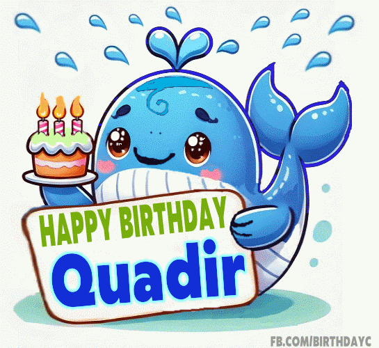 Happy Birthday Quadir gif