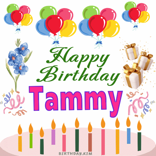 Happy Birthday Tammy gif