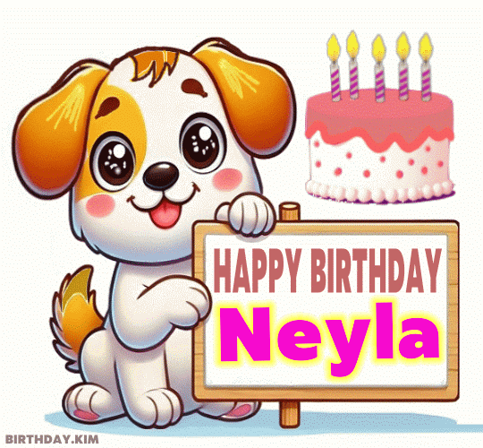Happy Birthday Neyla gif