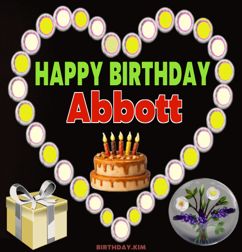 Happy Birthday Abbott GIF