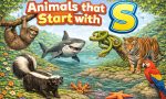 Animals that Start with S