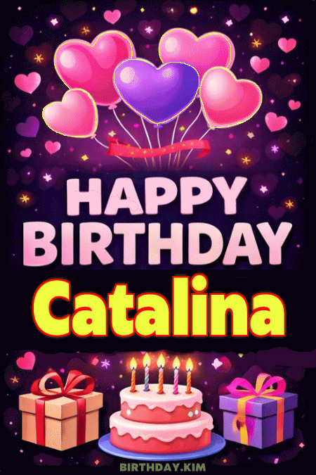 Happy Birthday Catalina GIF