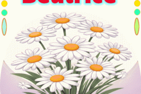 happy birthday Beatrice gif