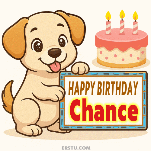 Happy Birthday Chance Gif