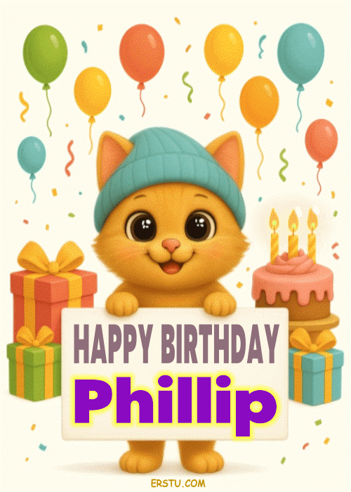 Happy Birthday Phillip Gif