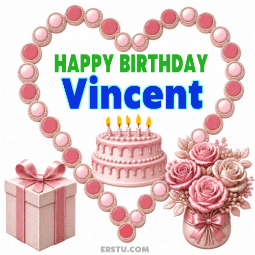 Happy Birthday Vincent GIF