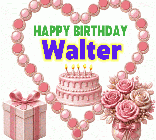 happy birthday Walter gif