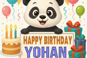Happy Birthday Yohan Gif