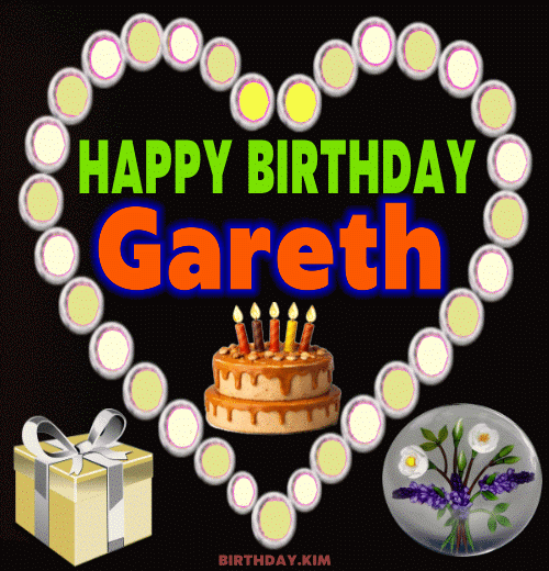 Happy Birthday Gareth gif