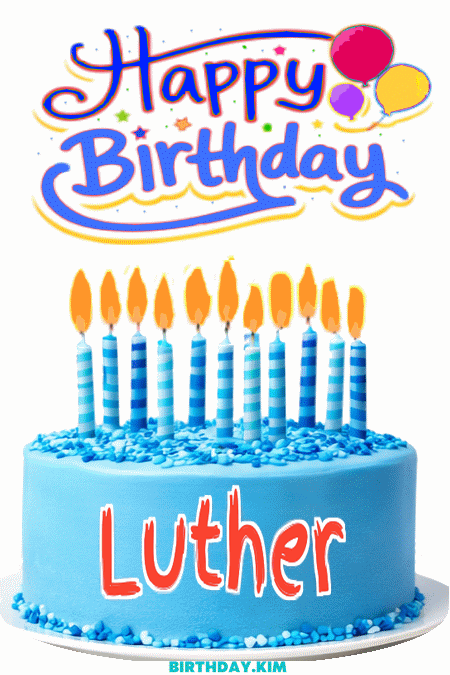 Happy Birthday Luther GIF