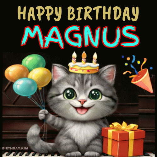 Happy Birthday Magnus GIF