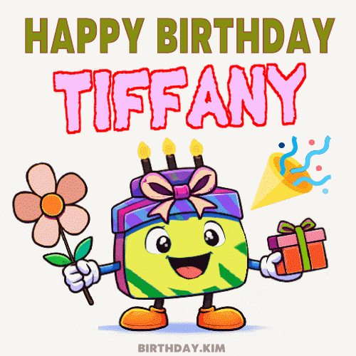 Happy Birthday Tiffany GIF