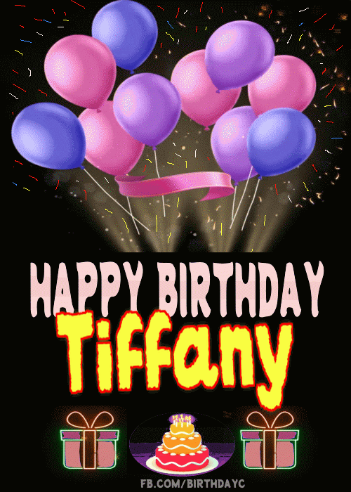 Happy Birthday Tiffany GIF