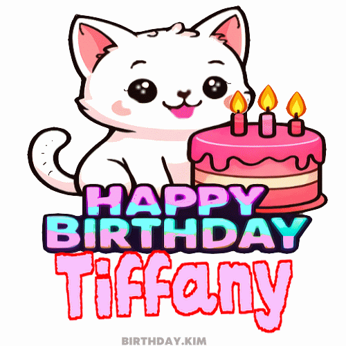 Happy Birthday Tiffany GIF
