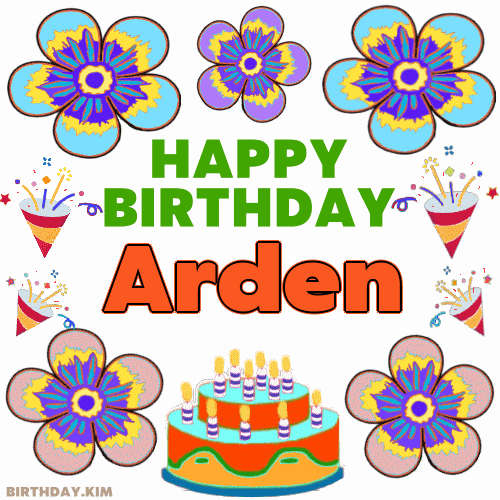 Happy Birthday Arden GIF