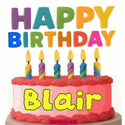 Happy Birthday Blair GIF