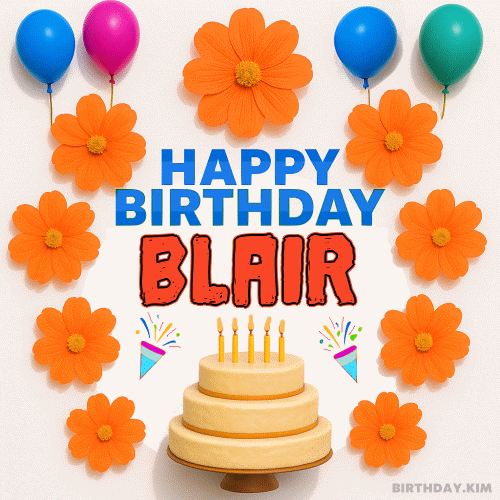 Happy Birthday Blair GIF