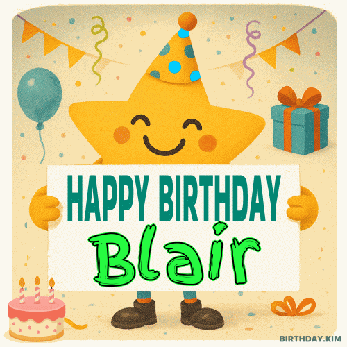 Happy Birthday Blair GIF