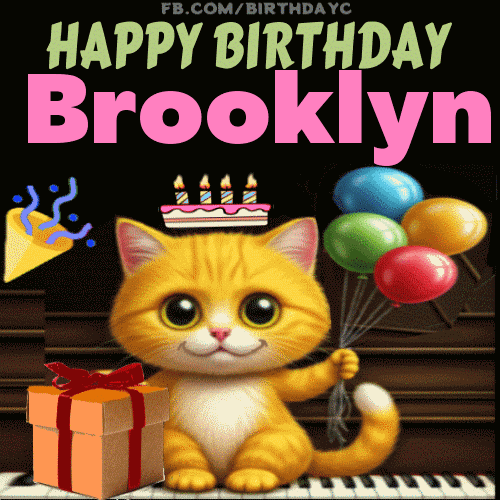 Happy Birthday Brooklyn GIF