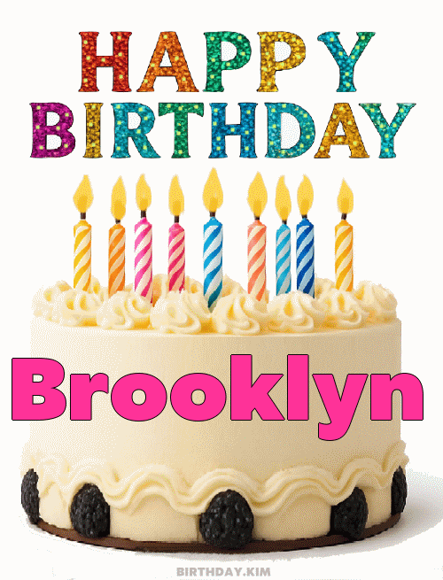 Happy Birthday Brooklyn GIF