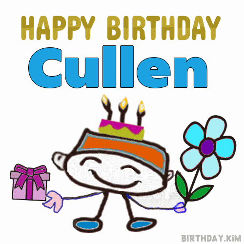 Happy Birthday Cullen GIF