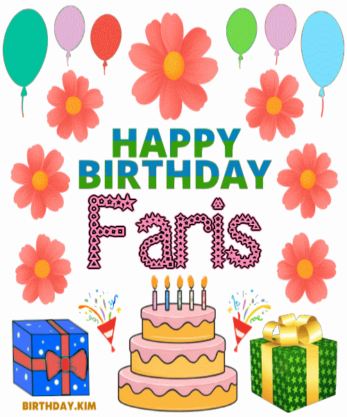 Happy Birthday Faris GIF
