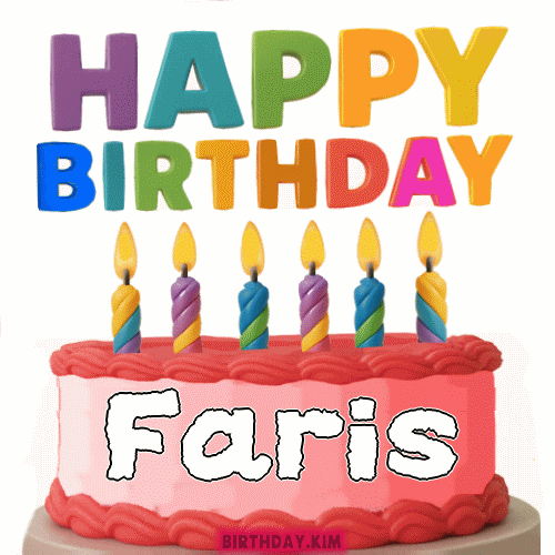 Happy Birthday Faris GIF