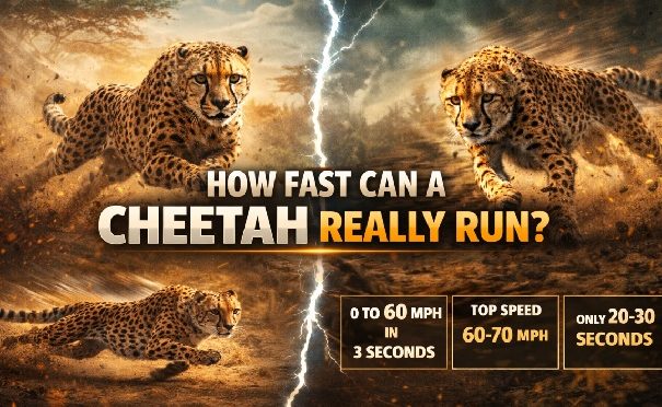 How Fast Can a Cheetah Really Run?
