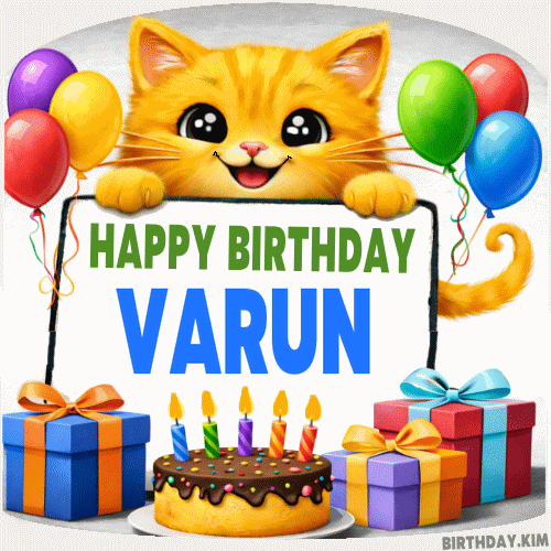 Happy Birthday Varun GIF