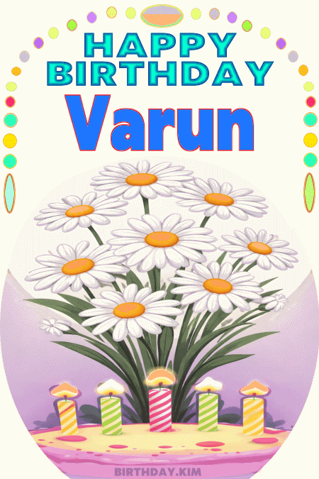 Happy Birthday Varun GIF