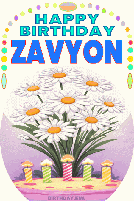 Happy Birthday Zavyon GIF