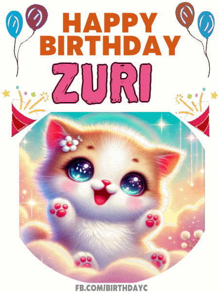 Happy Birthday Zuri GIF