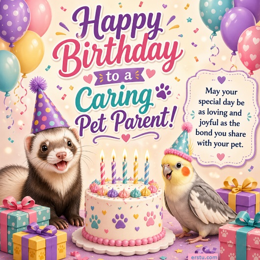 Birthday Messages for Pet Parents