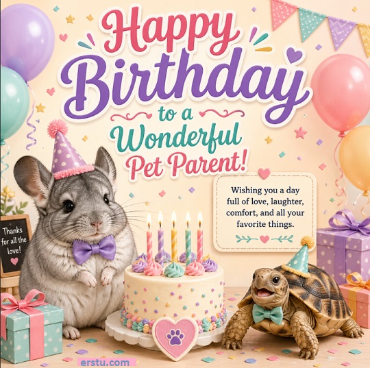 Birthday Messages for Pet Parents