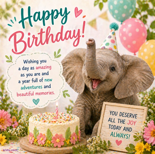 Free Animal-Themed Birthday Cards