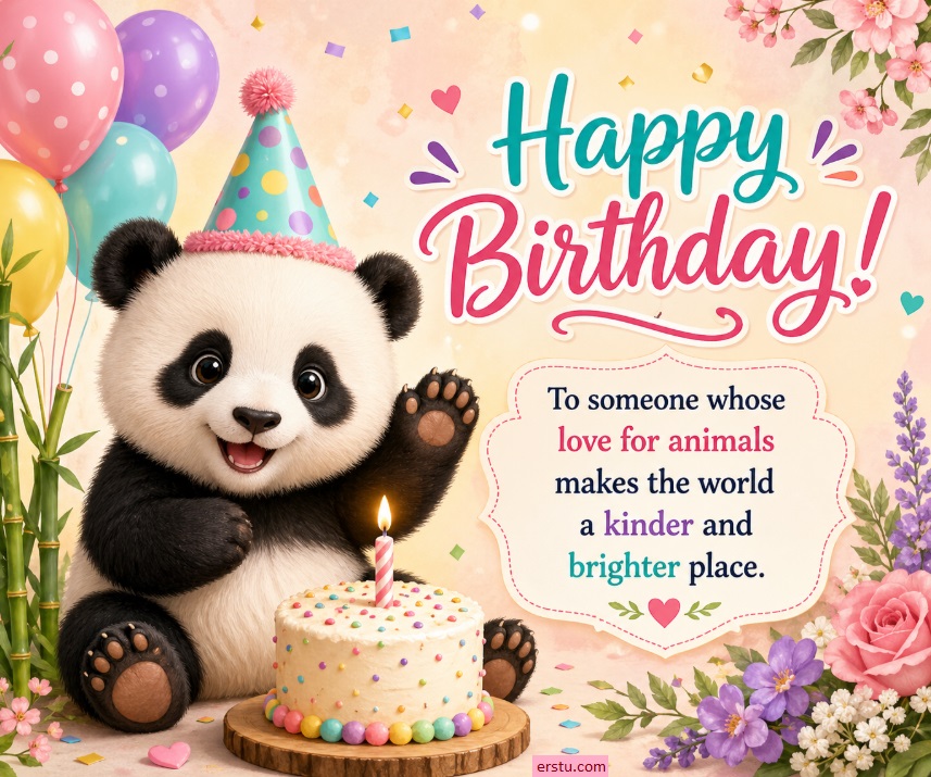 Birthday Wishes for Animal Lovers