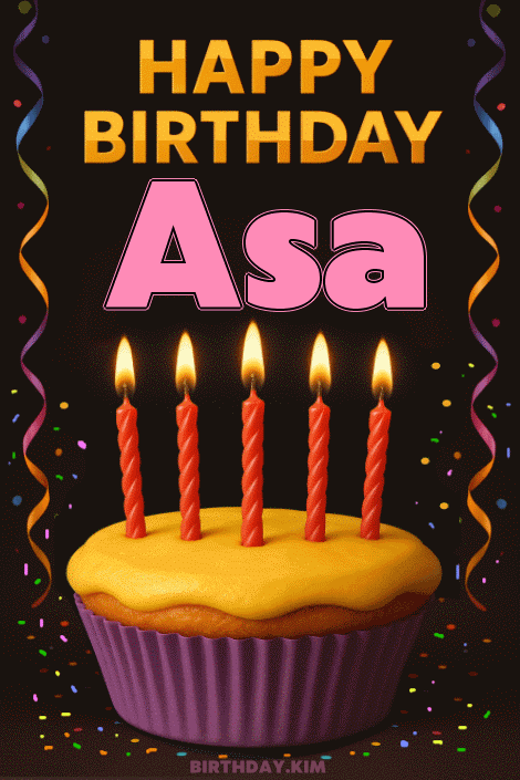 Happy Birthday Asa GIF