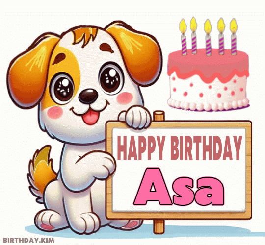 Happy Birthday Asa GIF