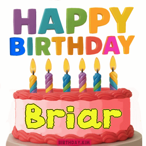 Happy Birthday Briar GIF