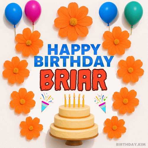 Happy Birthday Briar GIF