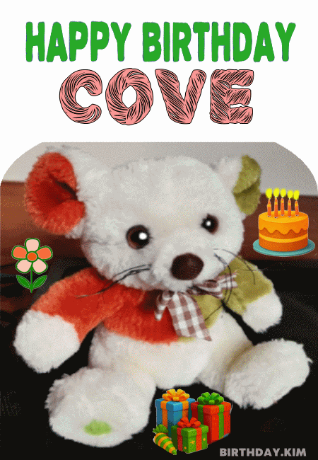 Happy Birthday Cove GIF