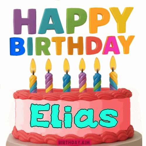 Happy Birthday Elias GIF