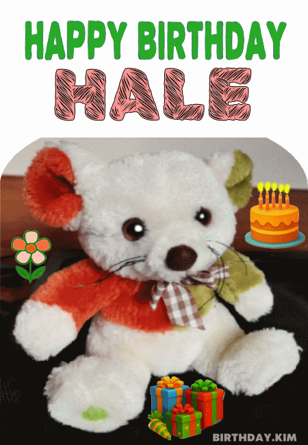 Happy Birthday Hale GIF
