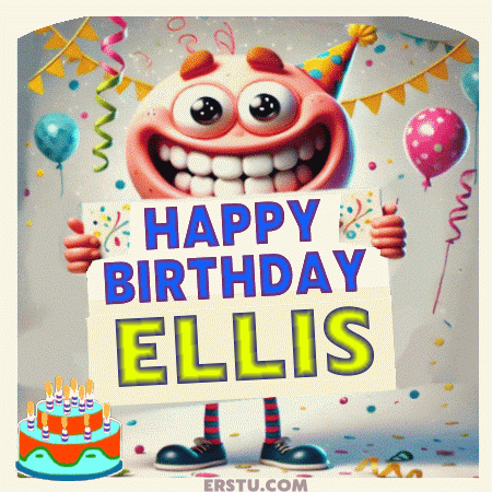 Happy Birthday Ellis gif