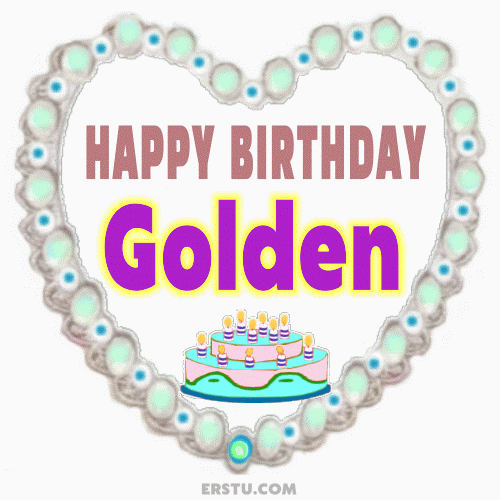Happy Birthday Golden gif