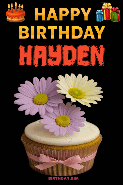 Happy Birthday Hayden GIF
