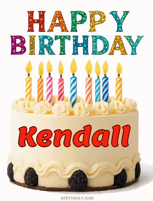Happy Birthday Kendall GIF